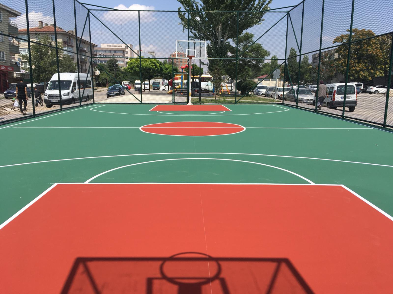 BASKETBOL SAHASI YAPIMI